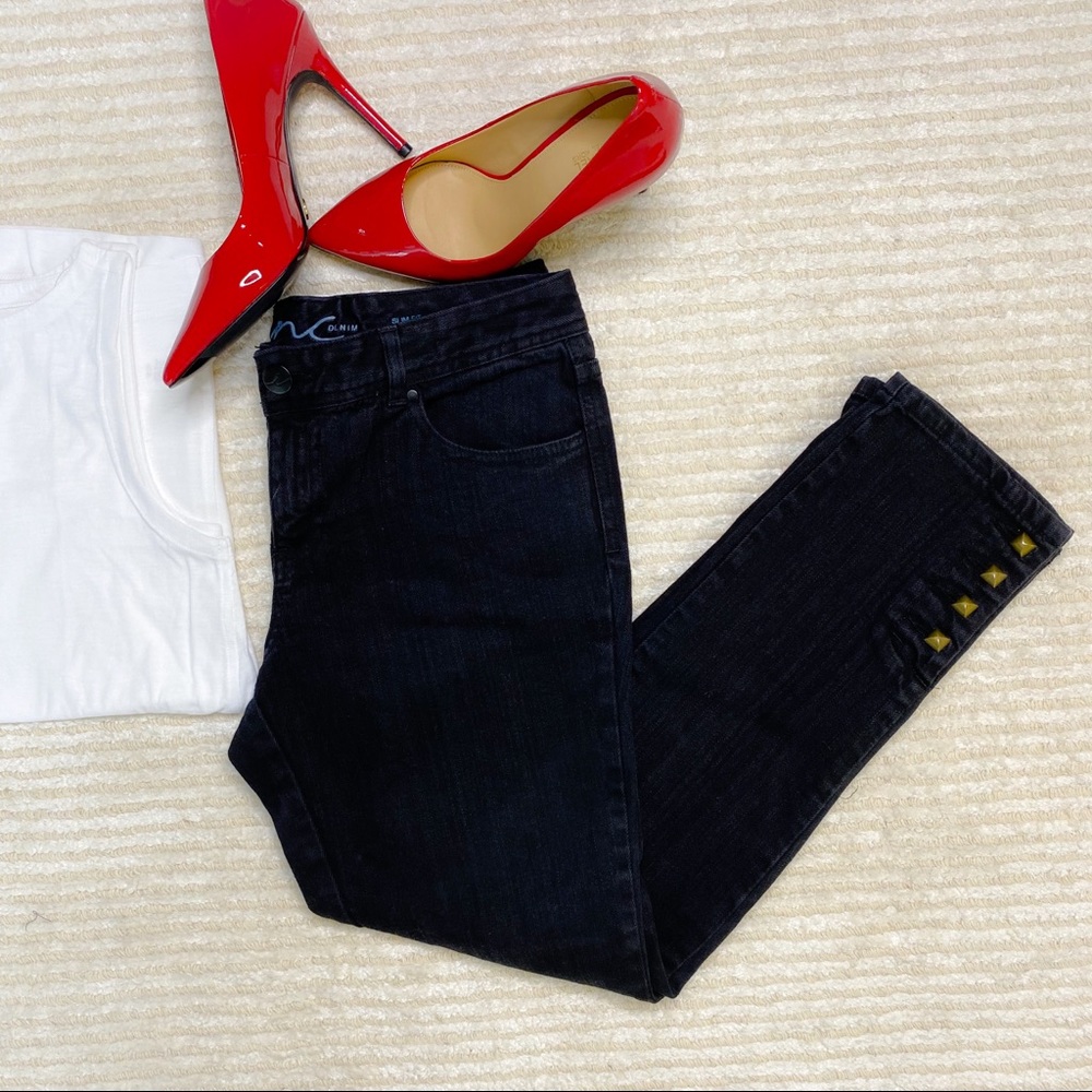 INC black denim skinny jeans - Picture 2 of 12